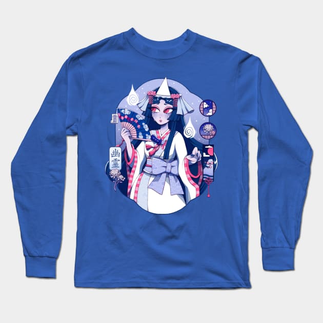 Ghost Girl Long Sleeve T-Shirt by Trsgatos